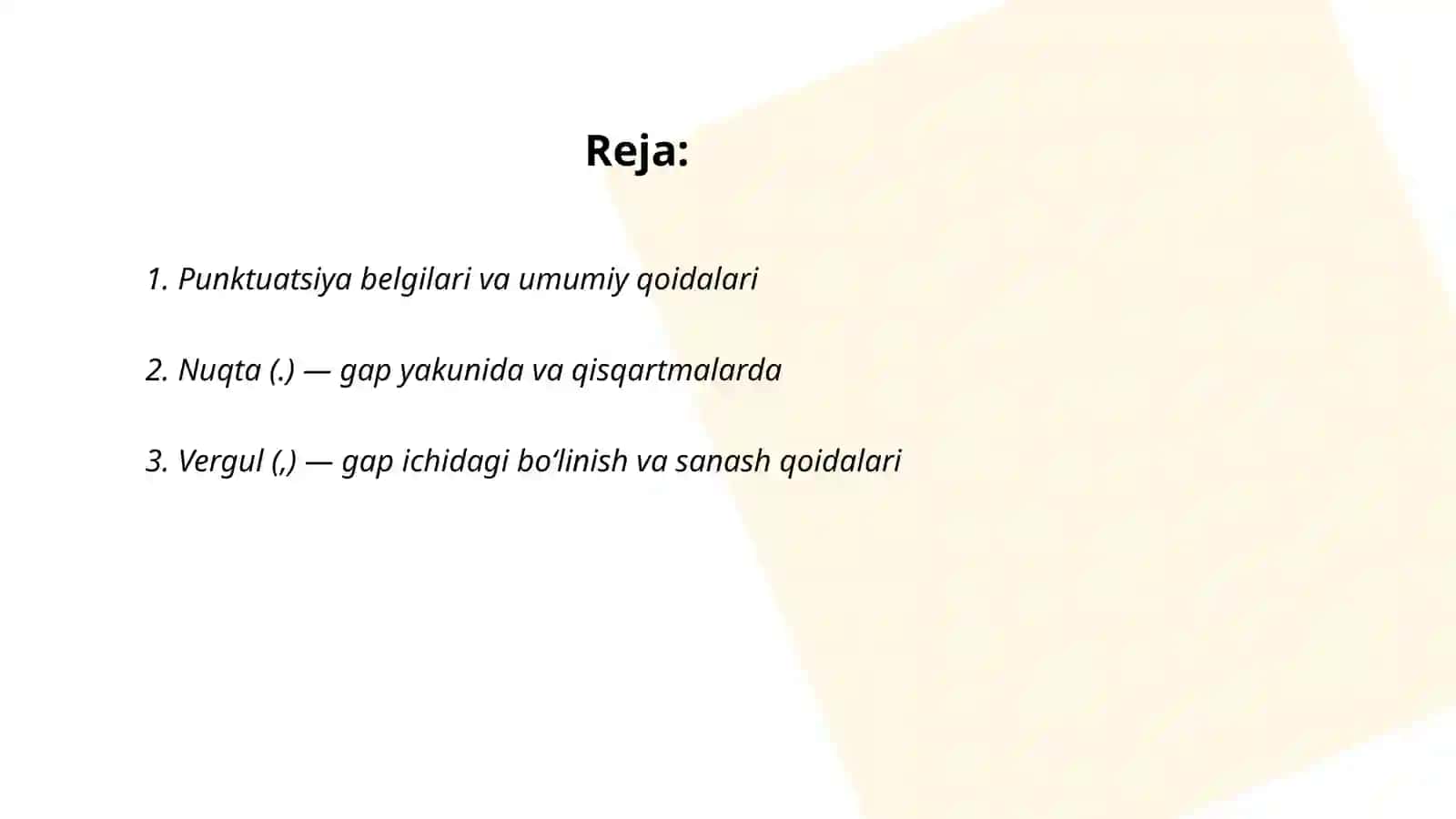 Punktuatsiya 2