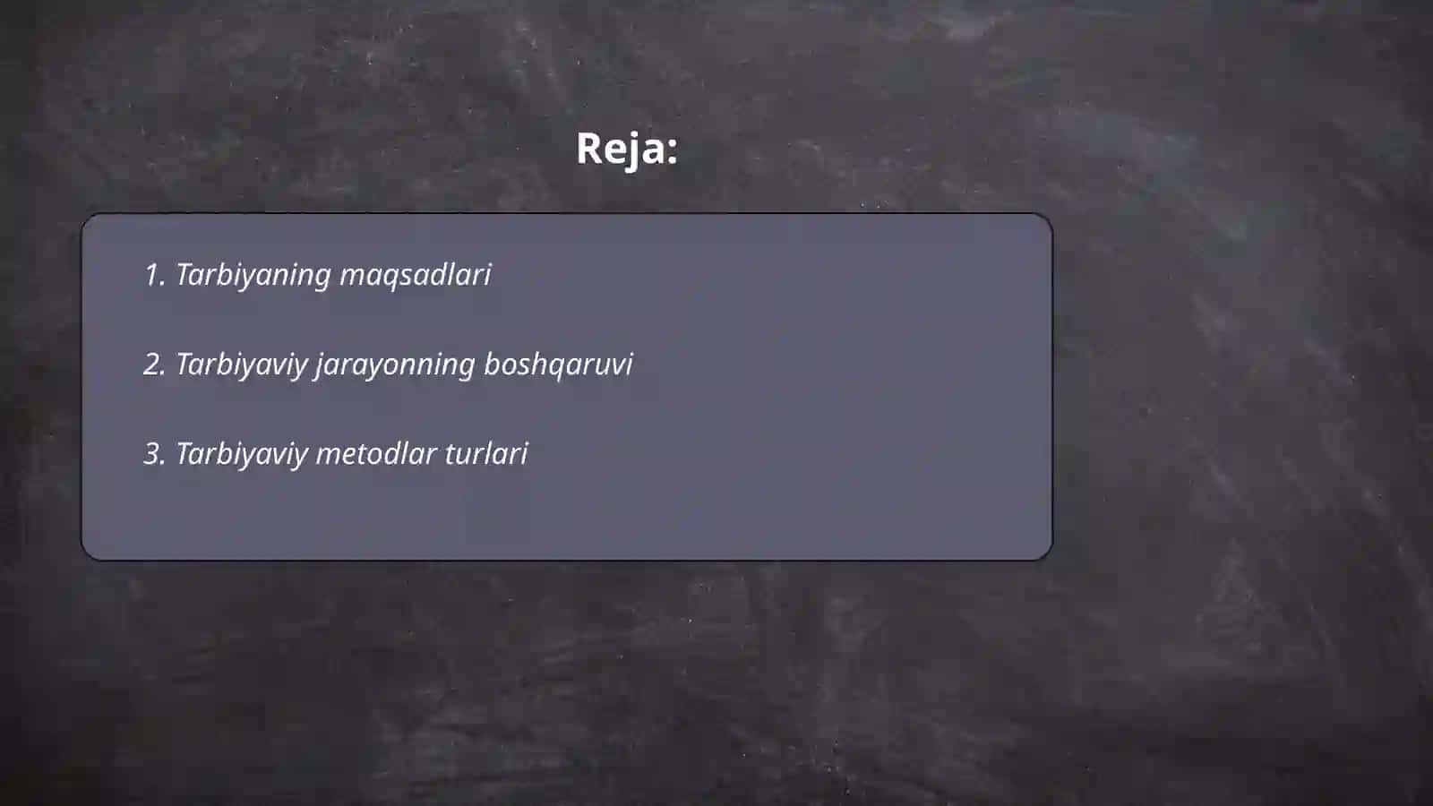 Tarbiyaning umumiy metodlari 2