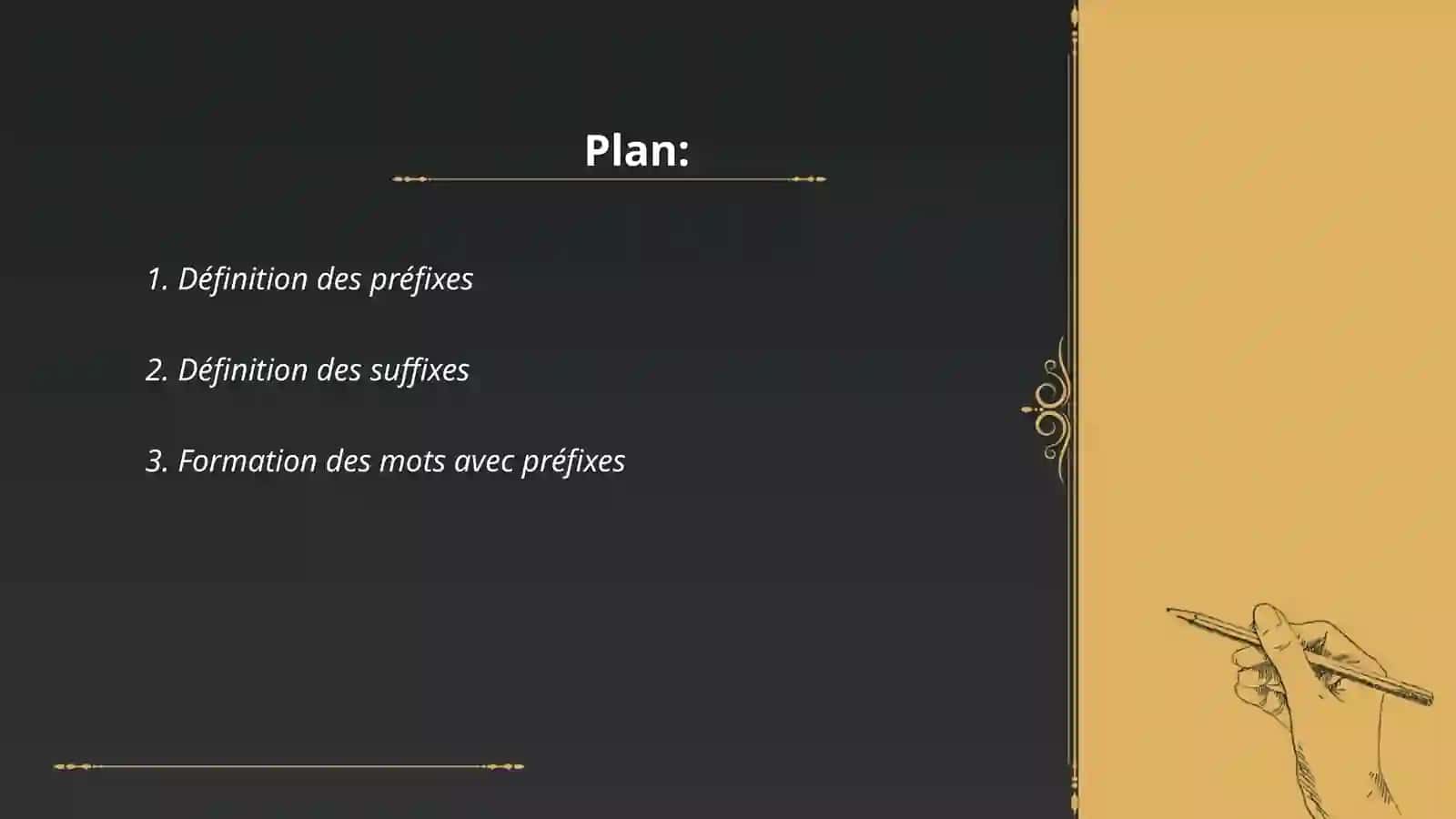 Préfixe et suffixe 2