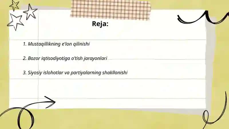 Mustaqillikning e'lon qilinishi 2