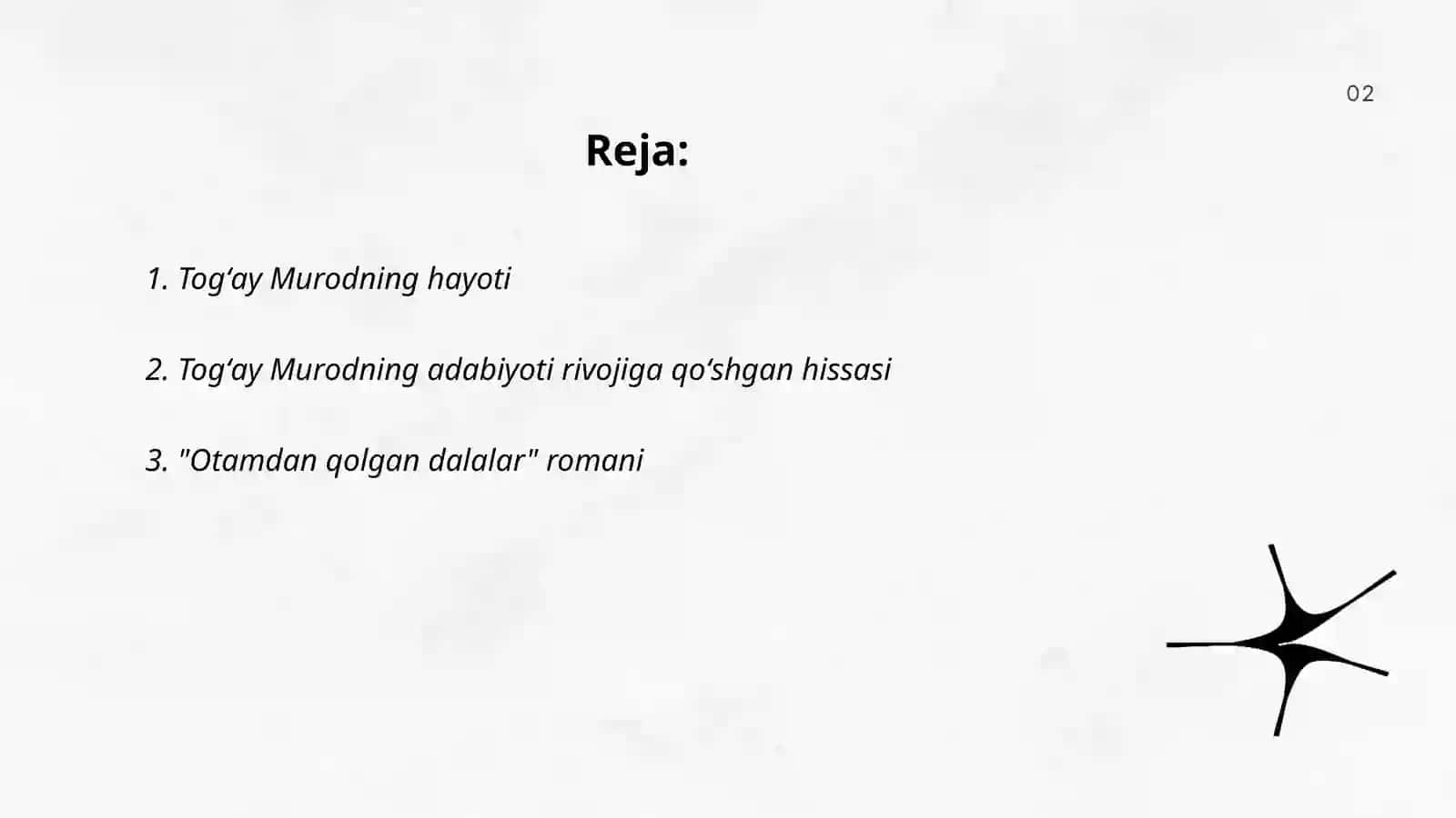 Togʻay Murod ijodi otaman qolgan dalalar 2