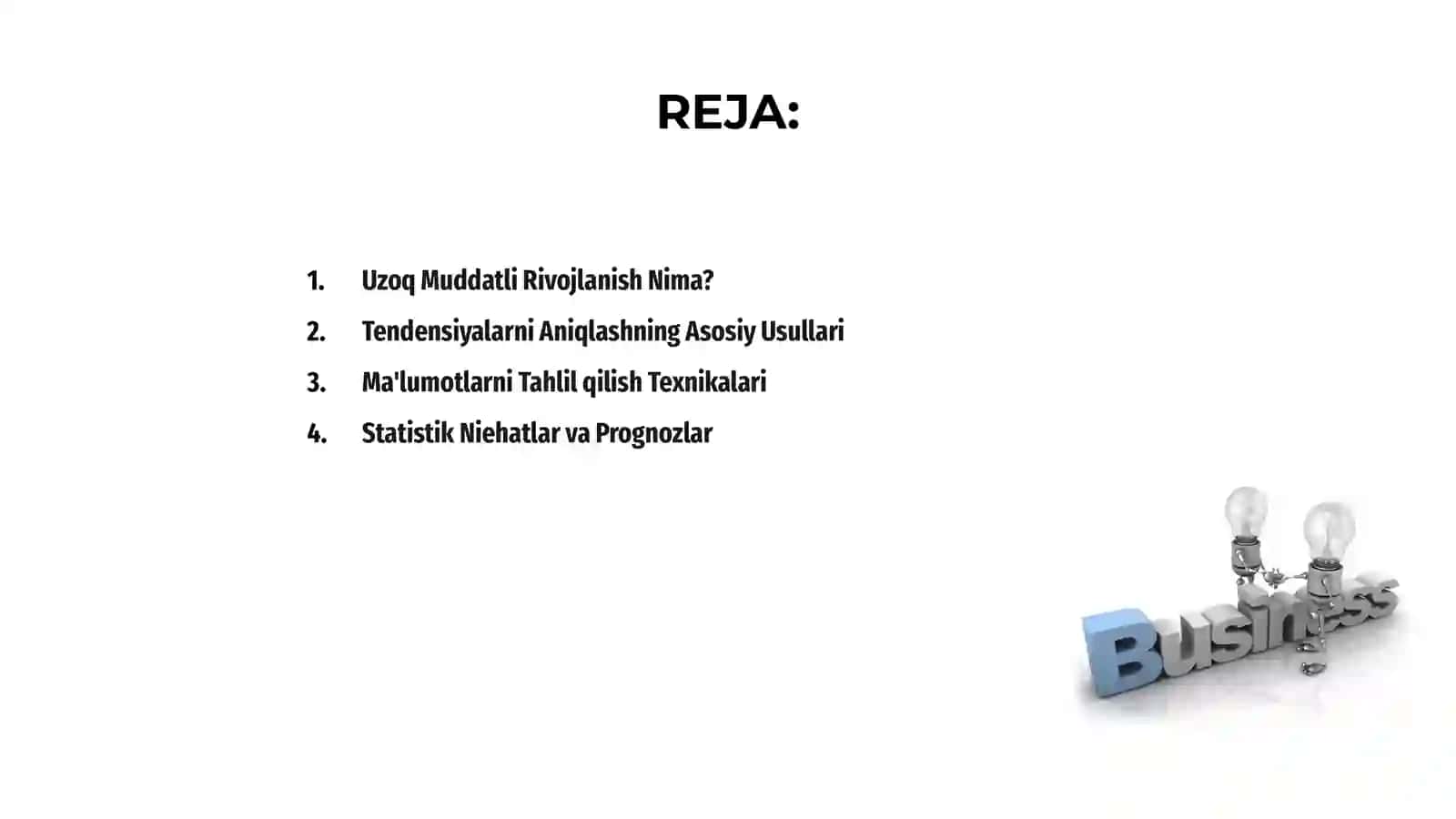 Uzoq Muddatli Rivojlanish Tendensiyalarni Aniqlash Usullari 2