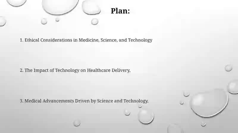 Ethical Considerations in Medicine, Science, and Technology 2