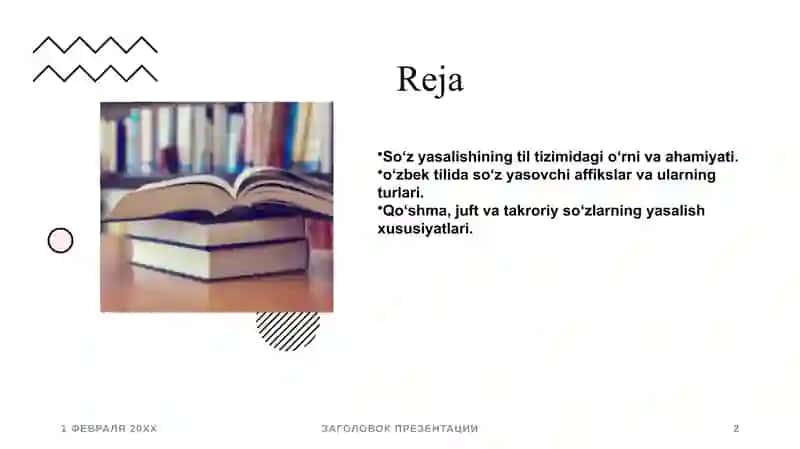 O‘zbek tilida so‘z yasalishi 2