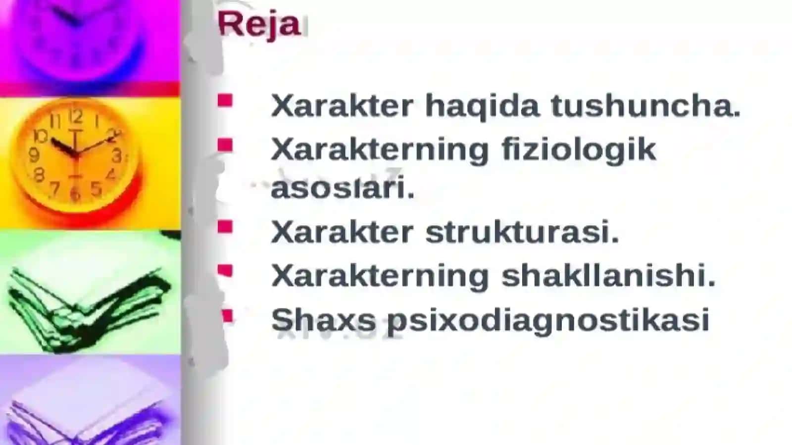 xarakter haqida tushuncha 2