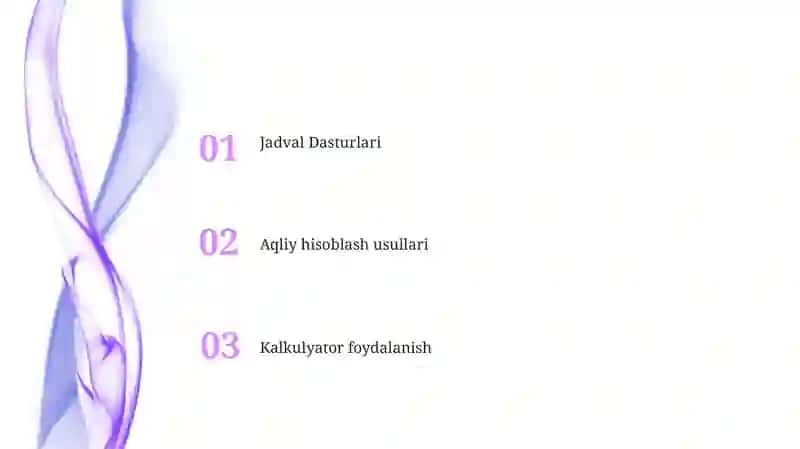 Hisoblashning qulay usullari 2