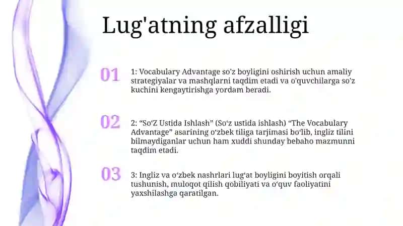 SoʻZ Ustida Ishlash 2