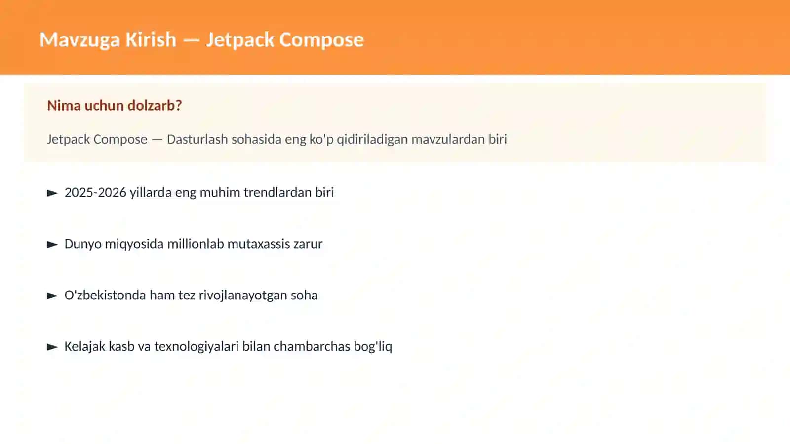 Jetpack Compose 2