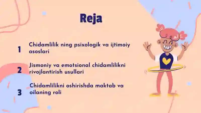 Chidamliliknitarbiyalash 2