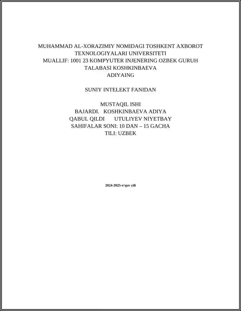CHUQUR OQITISH ALGARITIMLARI 2