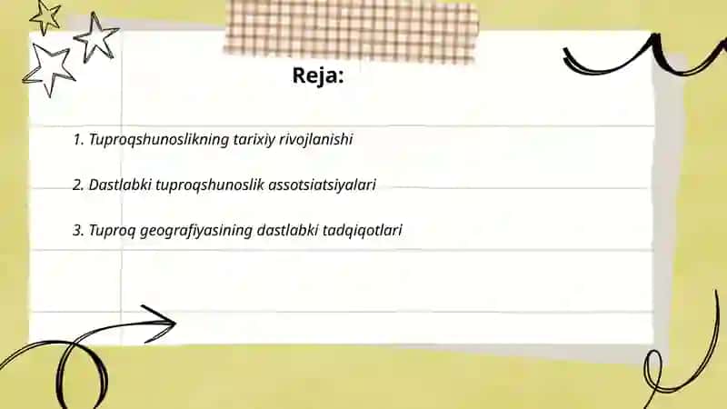 Dunyo tuproq katagrafiyasining rivojlanish tarixi 2
