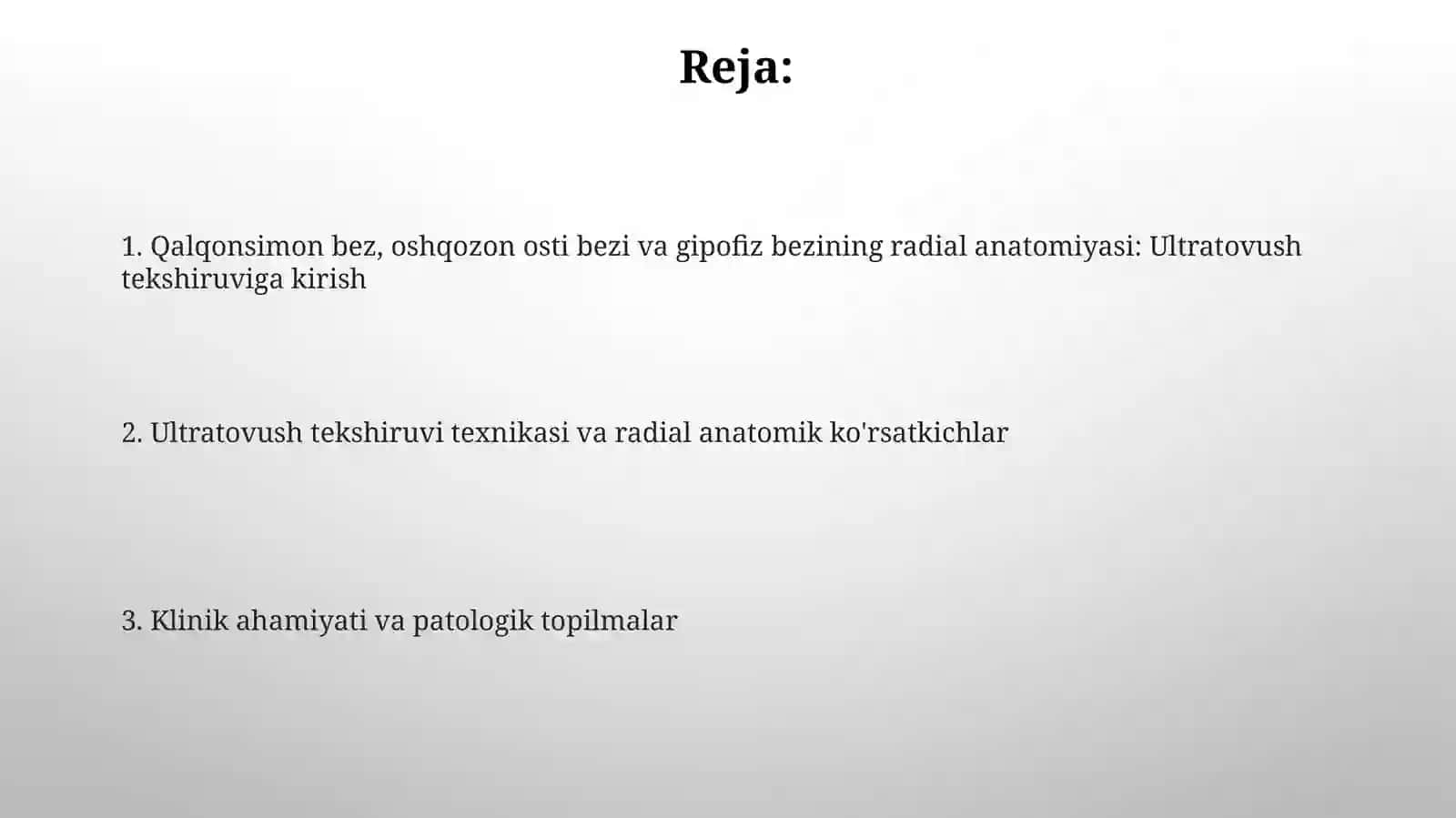 Ultratovush tekshiruvi texnikasi 2