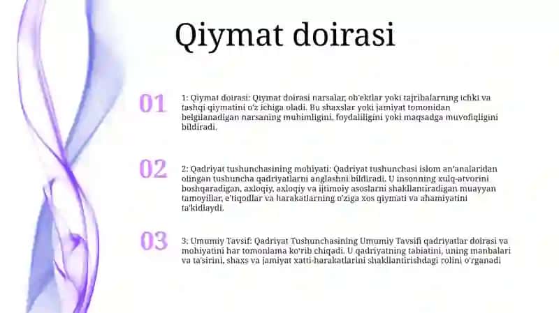 Qadriyat Tushunchasining Ma'Nosi Va Uning Umumiy Tavsifi 2