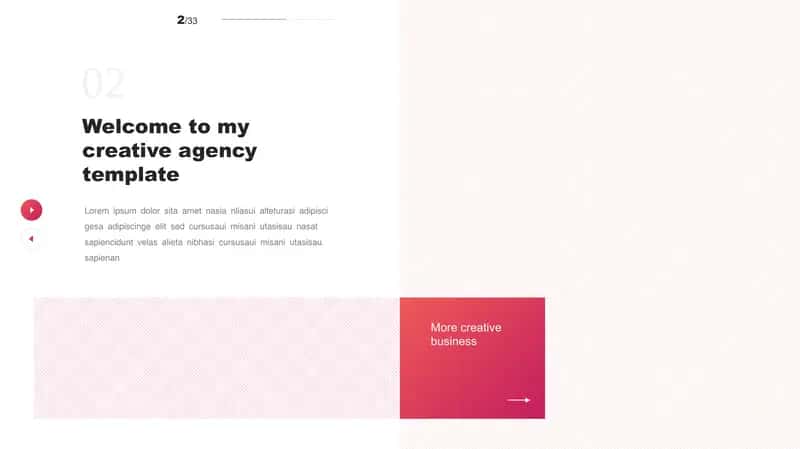 Creative Agency Template 2