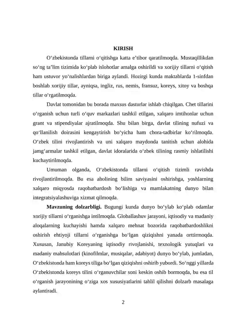 Koreys tilini o‘rganishda ona tilining ta’siri 2