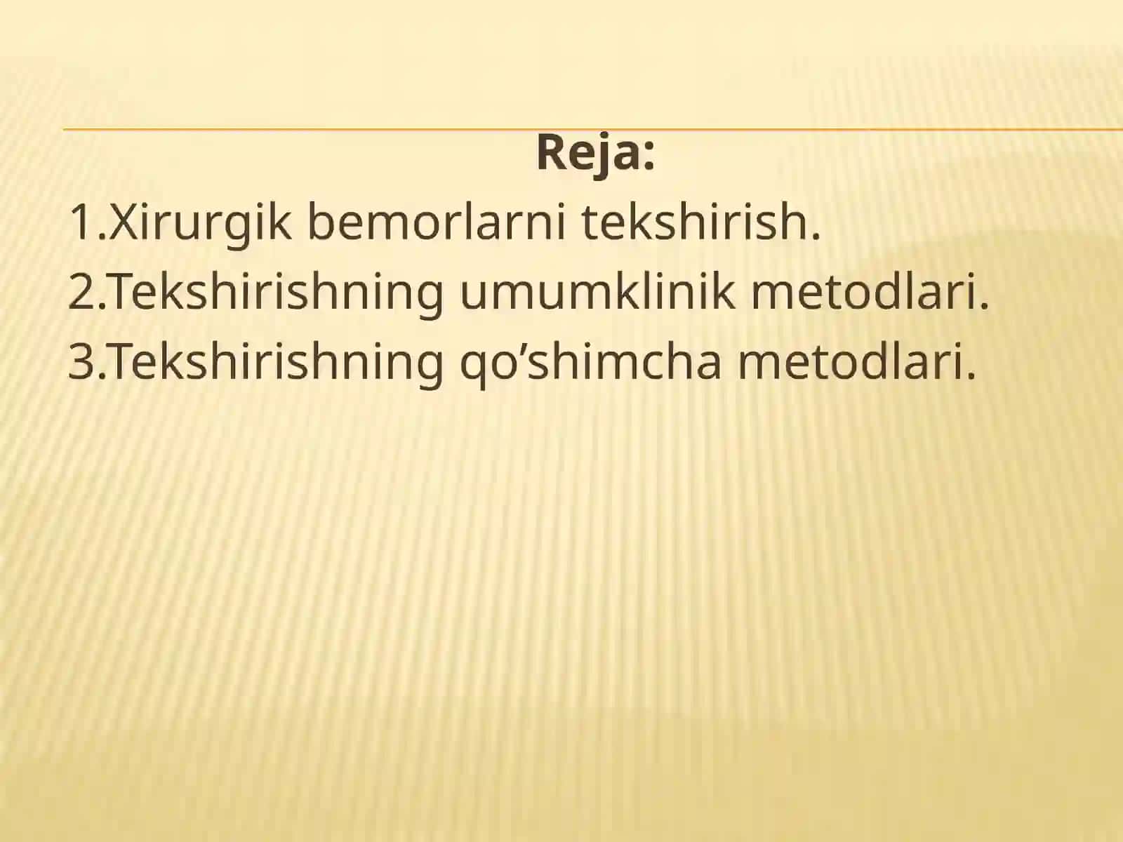 Bemorlarni tekshiruv 2