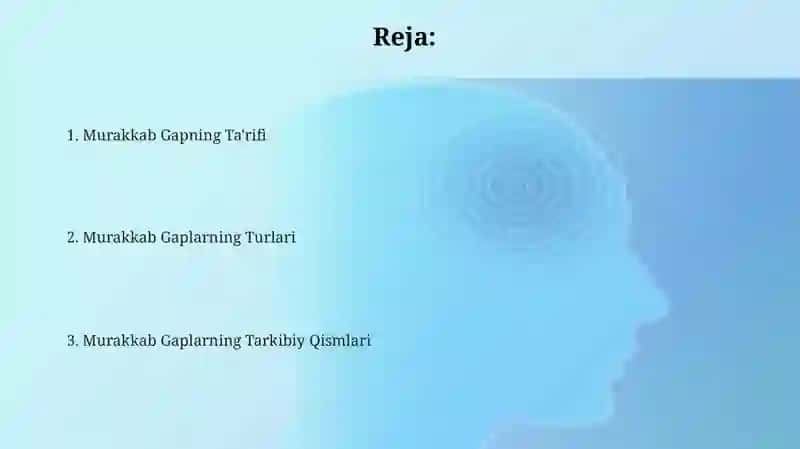 Murakkab Qurilmali Gaplar 2