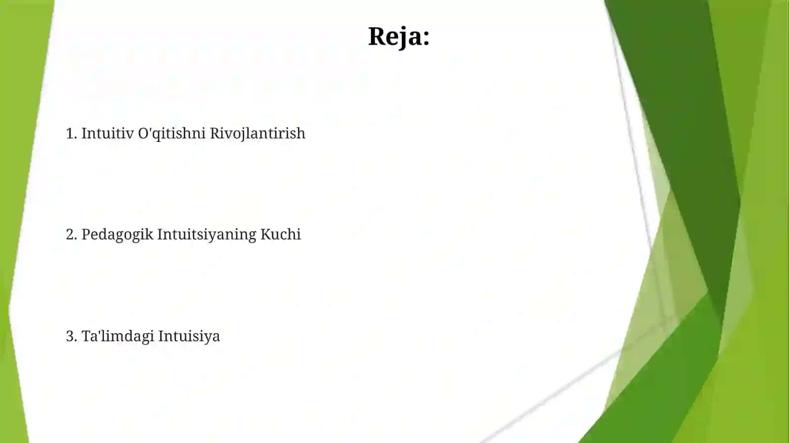 Intiutsiyavapedagogiktafakkur 2