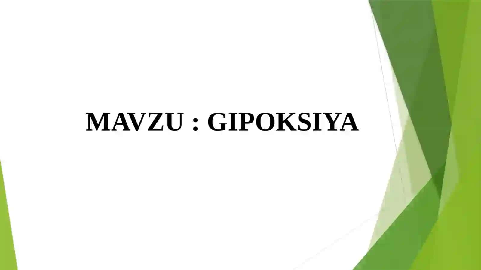 Gipoksiya 2