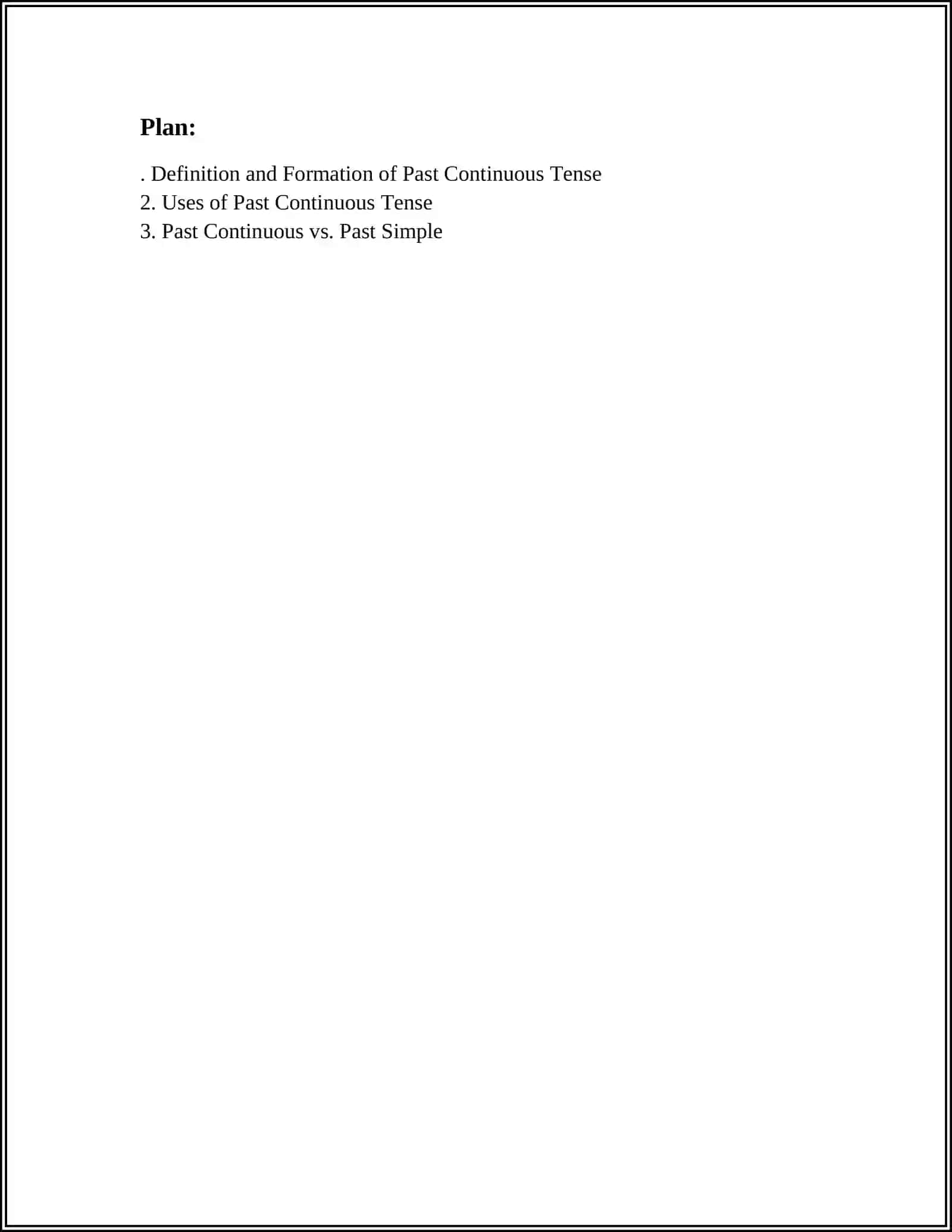 PAST COUNTINUOUS TENSE 2