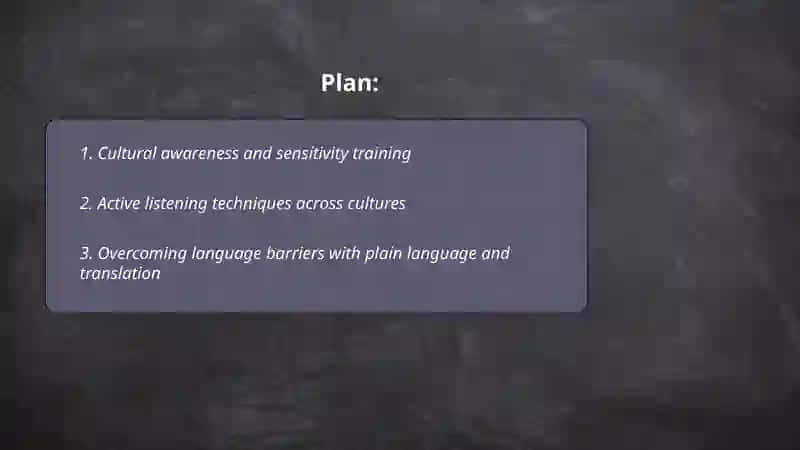 Reducing intercultural communication barriers 2
