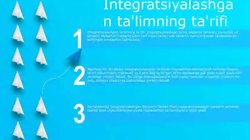 Integratsiyalashgan Ta'lim 2
