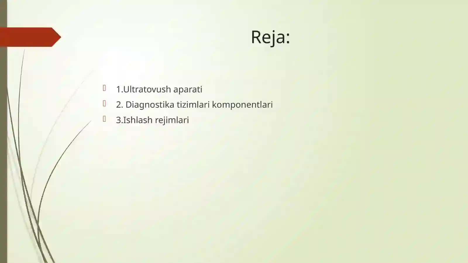 Raqamli ultratovush diagnostikasining A,B,M,C, Doppler rejimlari va ularning ishlashi 2
