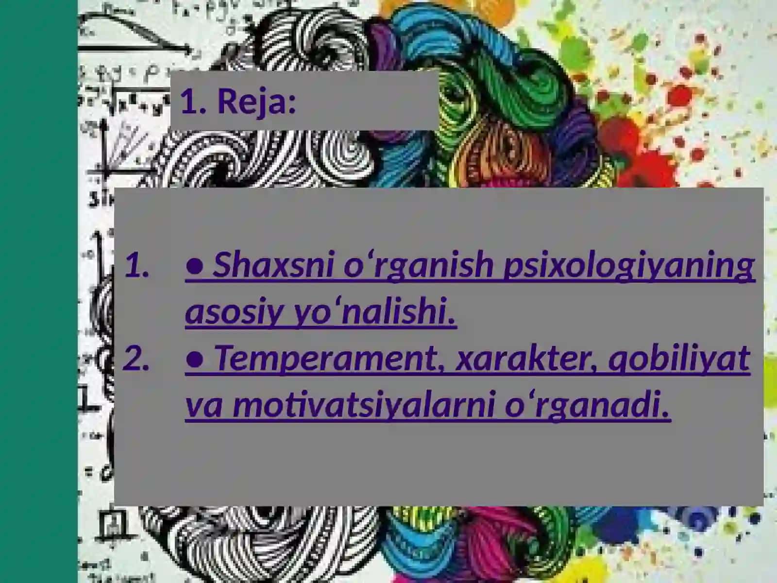 Shaxsnio‘rganish metodlari 2