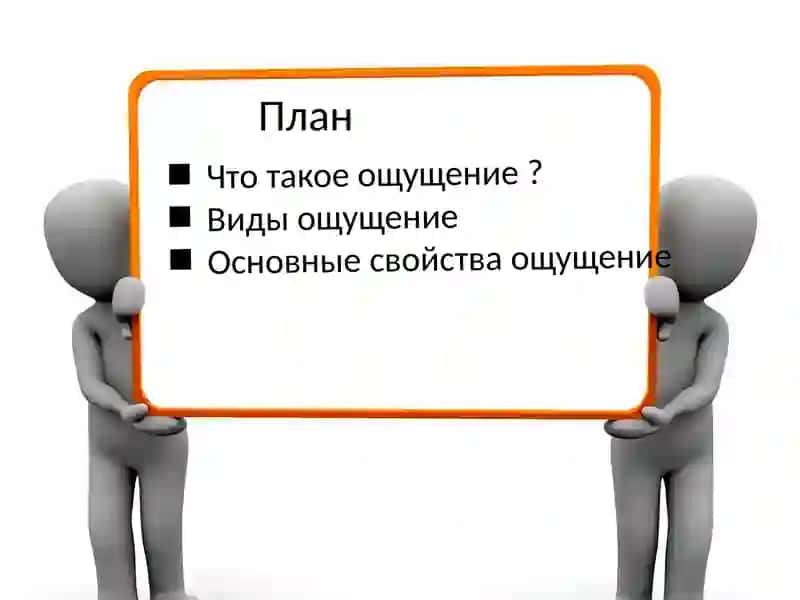 Познавательные процесси:ощущение 2