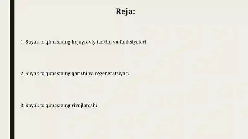 Suyak toʻqimasining taraqqiyoti 2