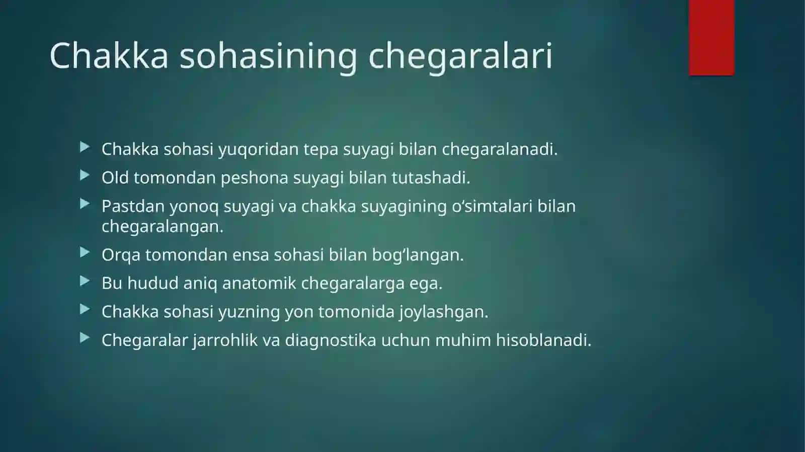 Chakka sohasi haqida umumiy tushuncha 2