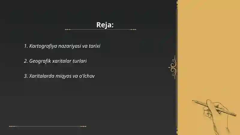 Geografik xaritalar va kartografiya 2