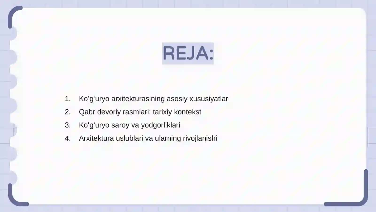 Ko‘g‘uryo arxitekturasi va qabr devoriy rasmlari 2
