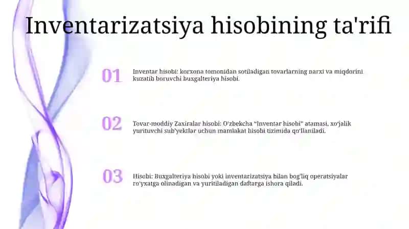Tovar-Moddiy Zaxiralar Hisobi 2
