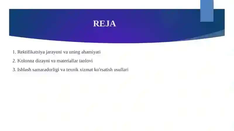 Rektifikatsiya jarayoni va uning ahamiyati 2