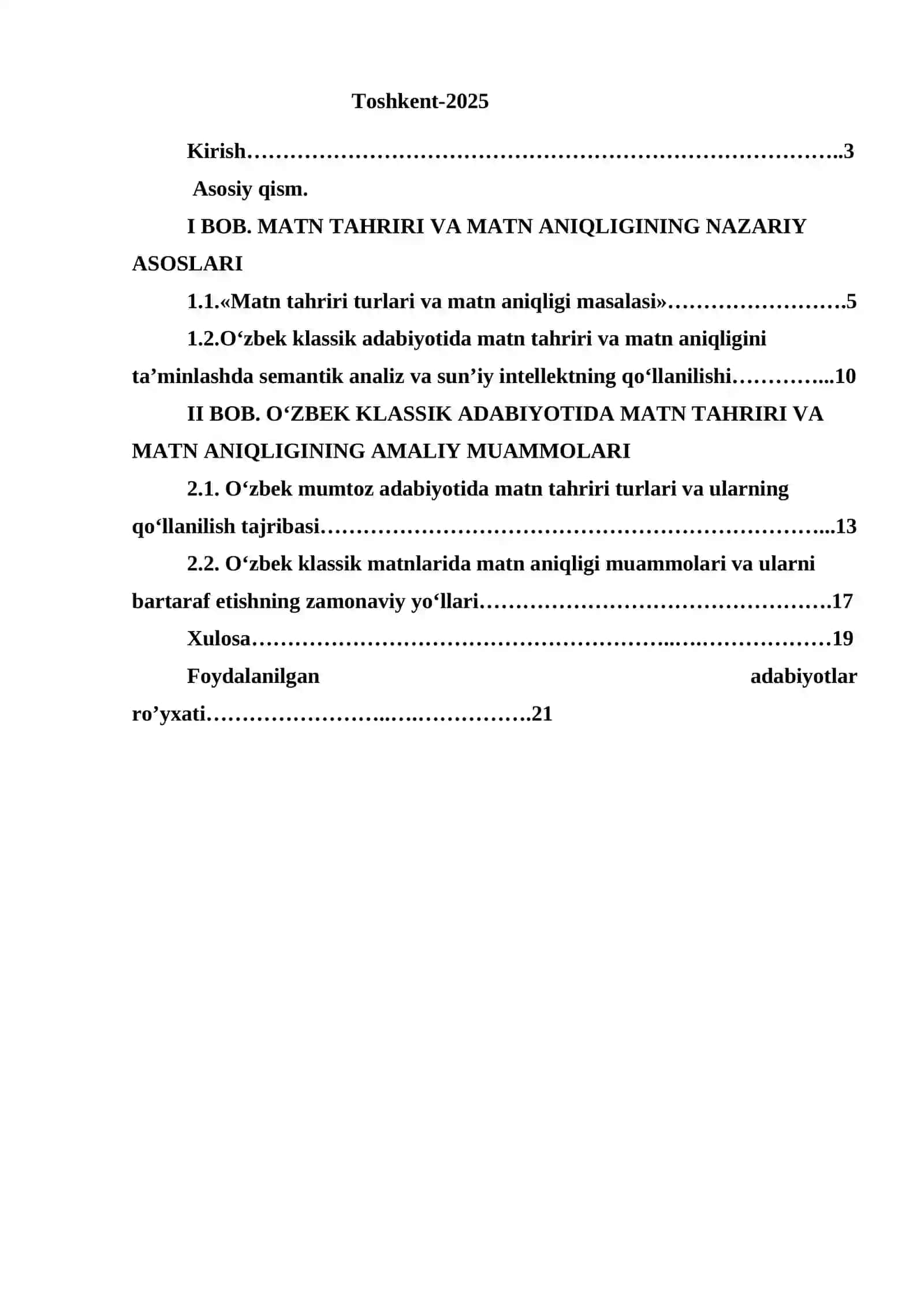 Matn tahriri turlari va matn aniqligi masalasi 2