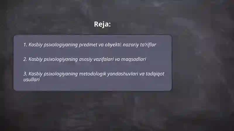Kasbiy Psixologiya 2