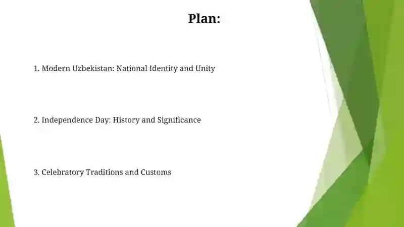 Modern Uzbekistan: National Identity and Unity 2