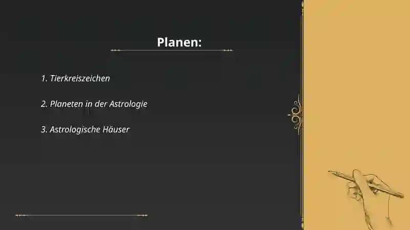 Tierkreiszeichen (Astrological Signs) 2