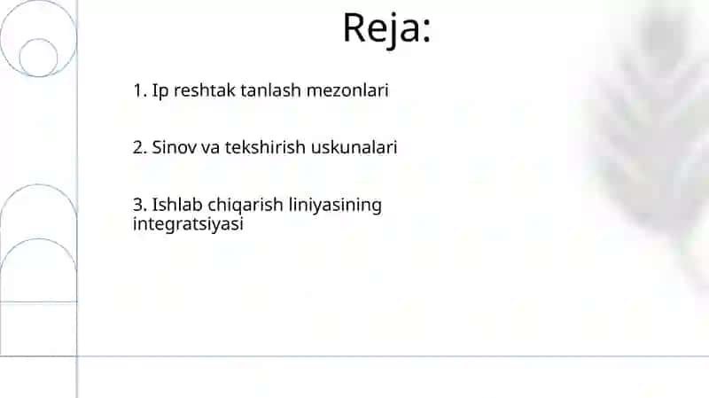 Iplarni tandalash jarayoni va uskunalari 2