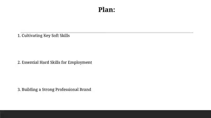 Employment skills and qualities 2