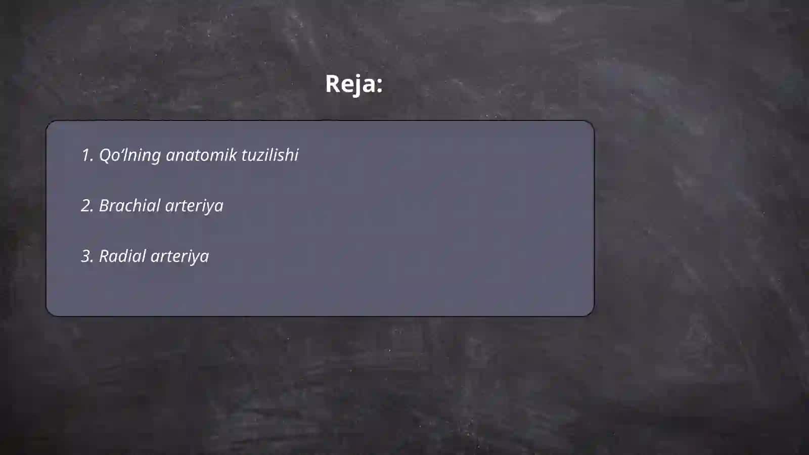 Qoʻlning arteriyalari 2