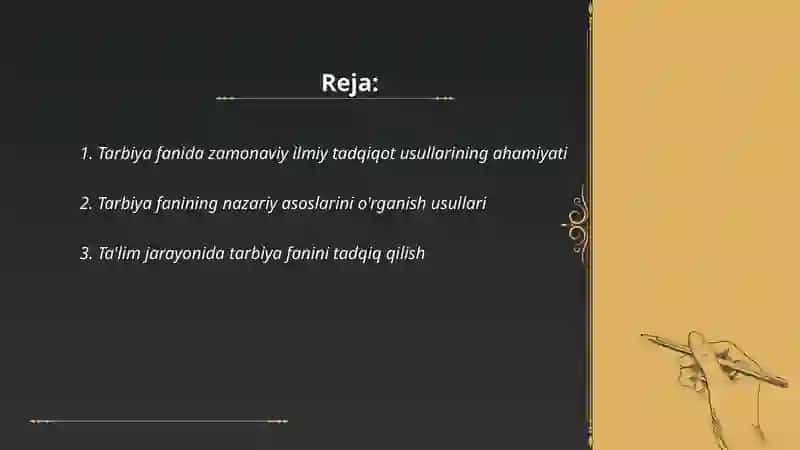 Zamonaviy Ilmiy Tadqiqot Usullari 2