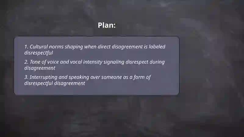 How Can Direct Disagreement Be Seen as Disrespect? 2