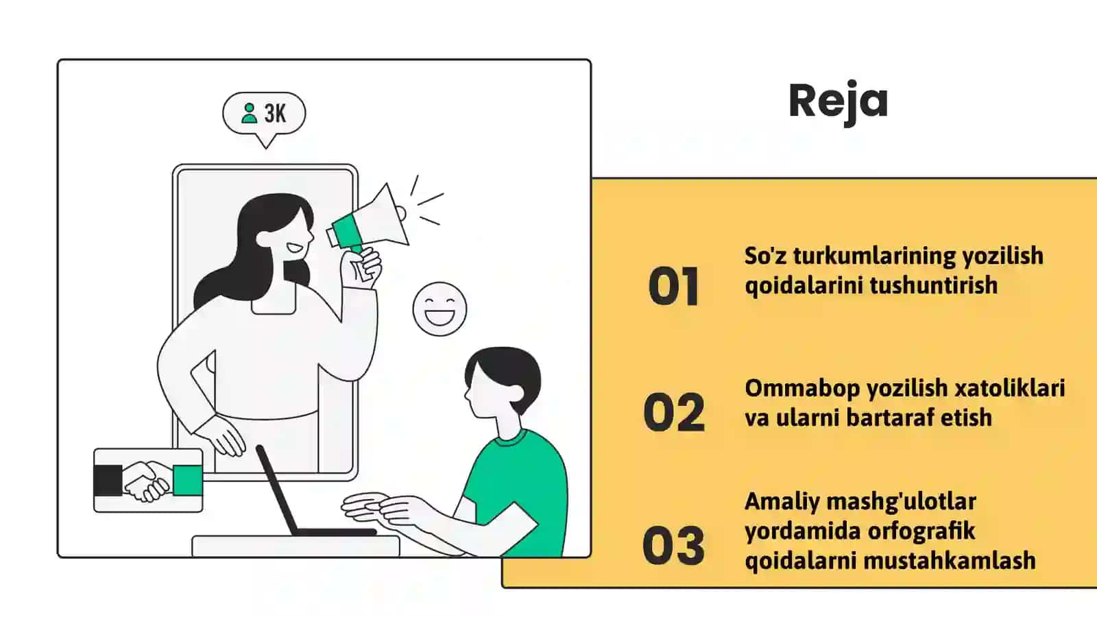 O'rganishdagi ortografik bilimlar 2