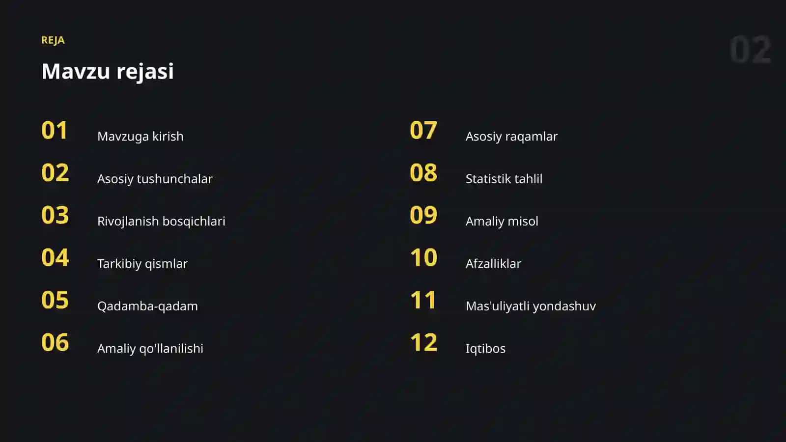 Sun'iy intellekt bo'yicha amaliy taqdimot 2