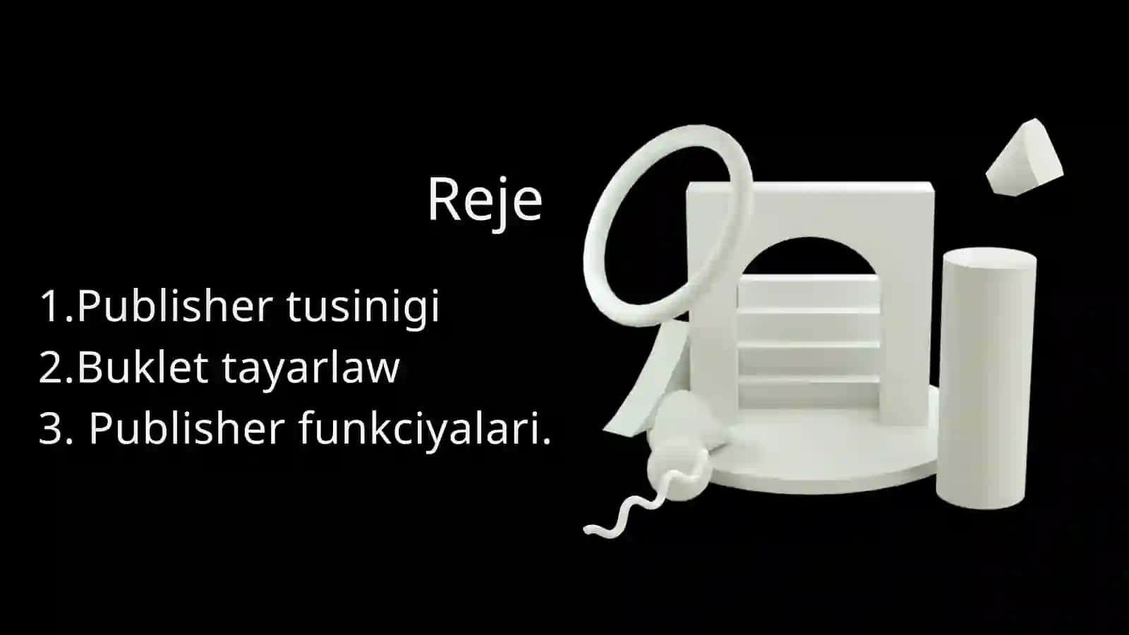 Buklet tayarlaw temasinda òzbetinshe jumisi 2