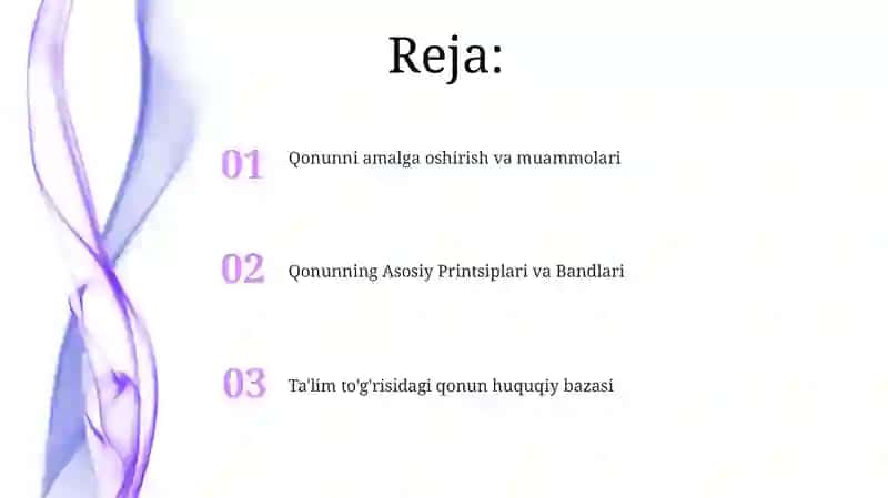 Ta'lim to'g'risidagi qonun 2