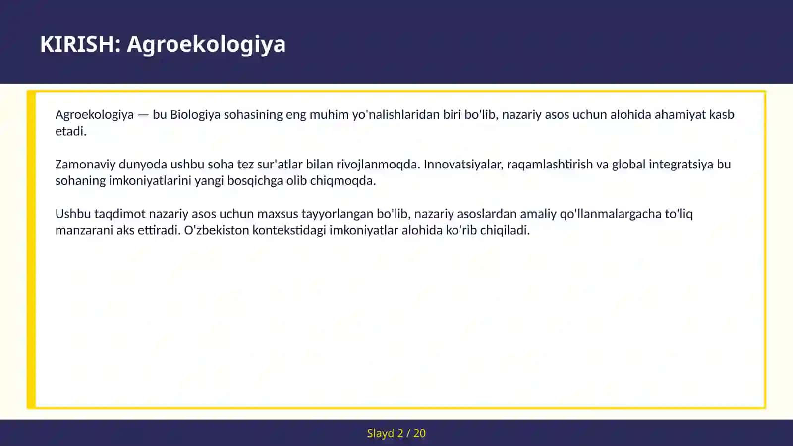 Agroekologiya 2