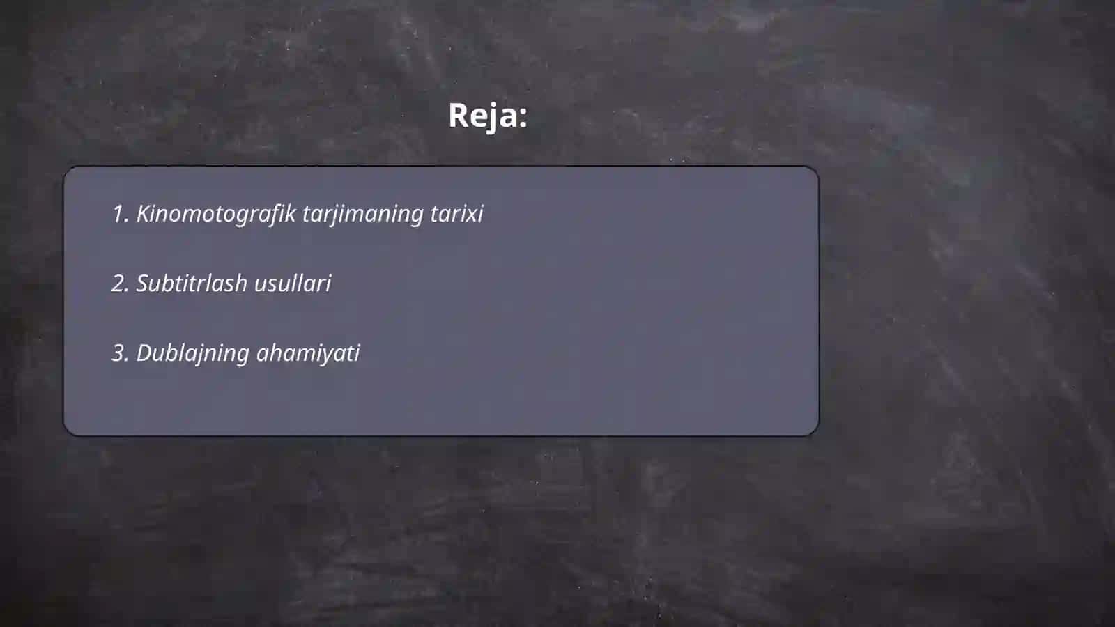 Kinomotografik tarjimaning tarixi 2